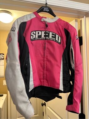 Speed and Strength Women’s Throttle Body Textile Motorcycle Jacket